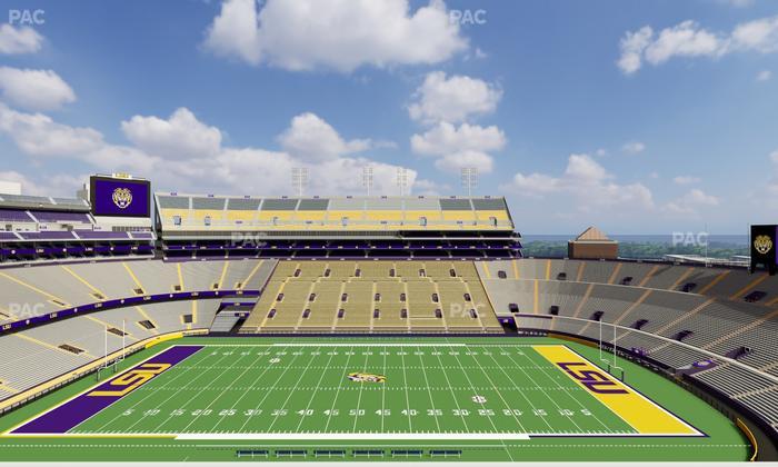 Tiger Stadium - Section 535 Seat View