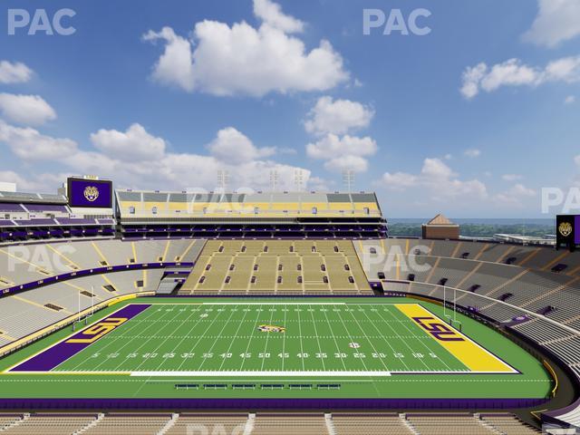 Tiger Stadium - Section 535 Seat View