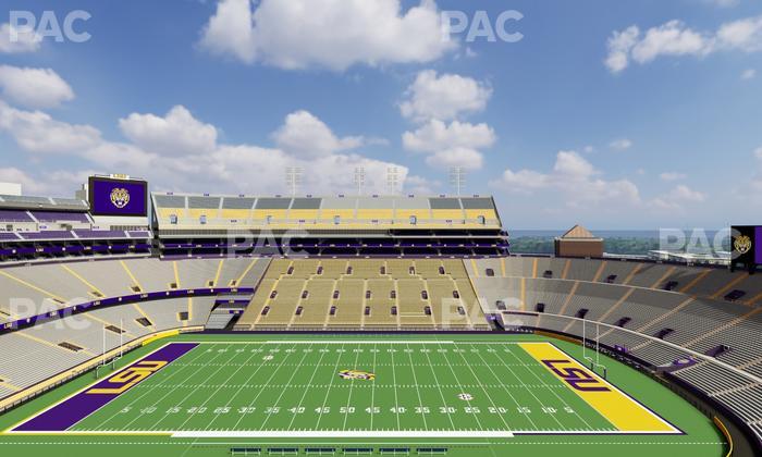 Tiger Stadium - Section 535 Seat View