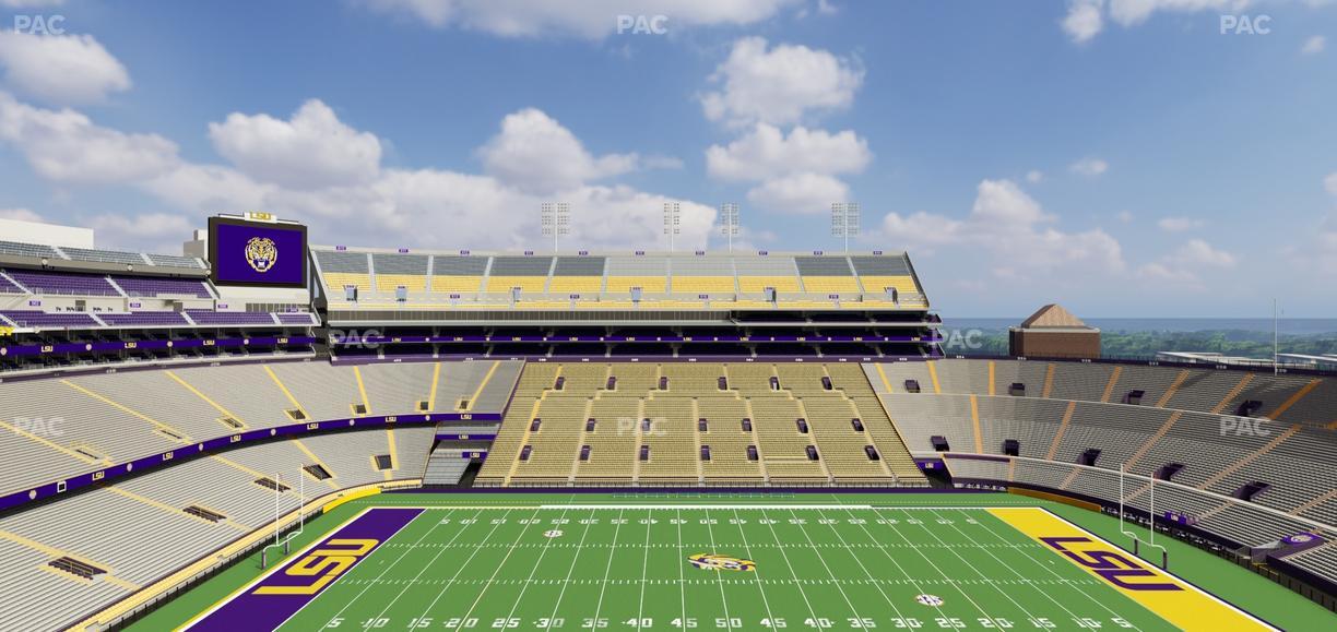 Tiger Stadium - Section 536 Seat View