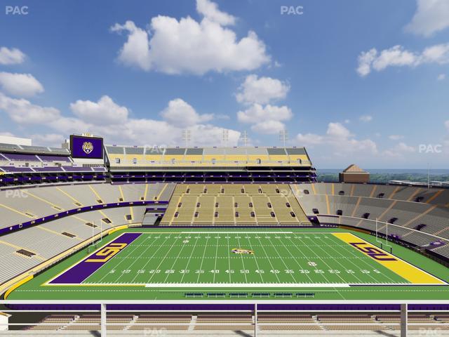 Tiger Stadium - Section 536 Seat View