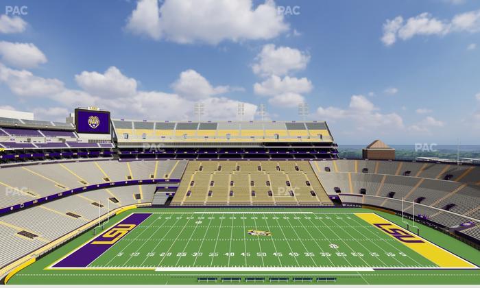 Tiger Stadium - Section 536 Seat View