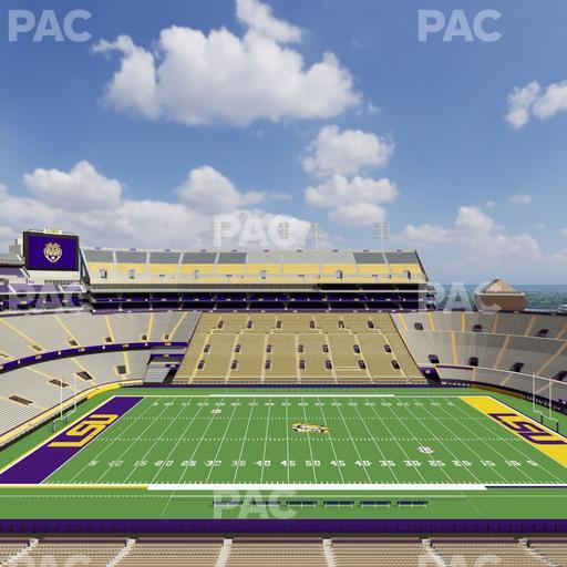 Tiger Stadium - Section 536 Seat View