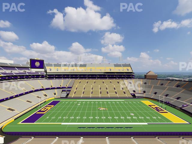 Tiger Stadium - Section 536 Seat View