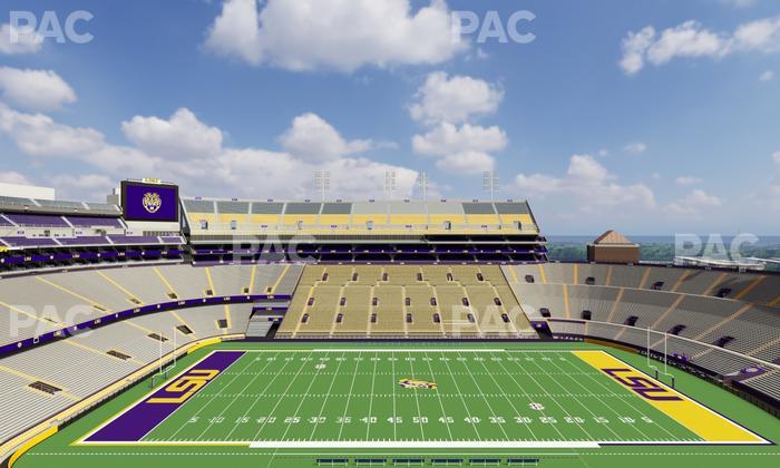 Tiger Stadium - Section 536 Seat View