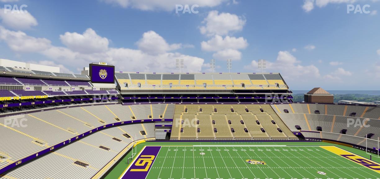 Tiger Stadium - Section 538 Seat View