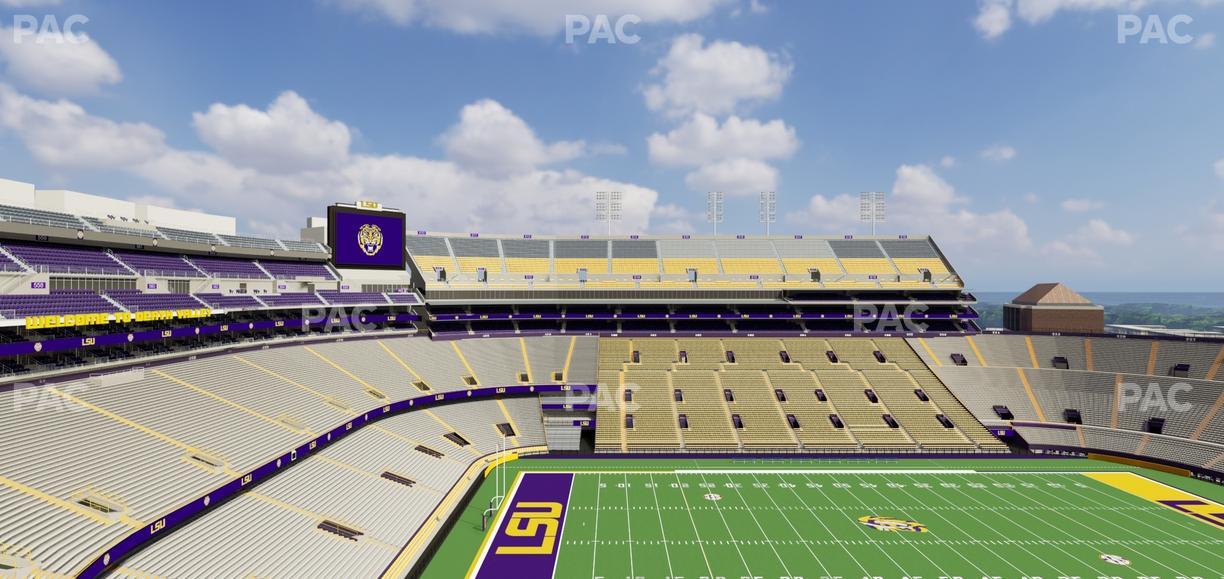 Tiger Stadium - Section 539 Seat View