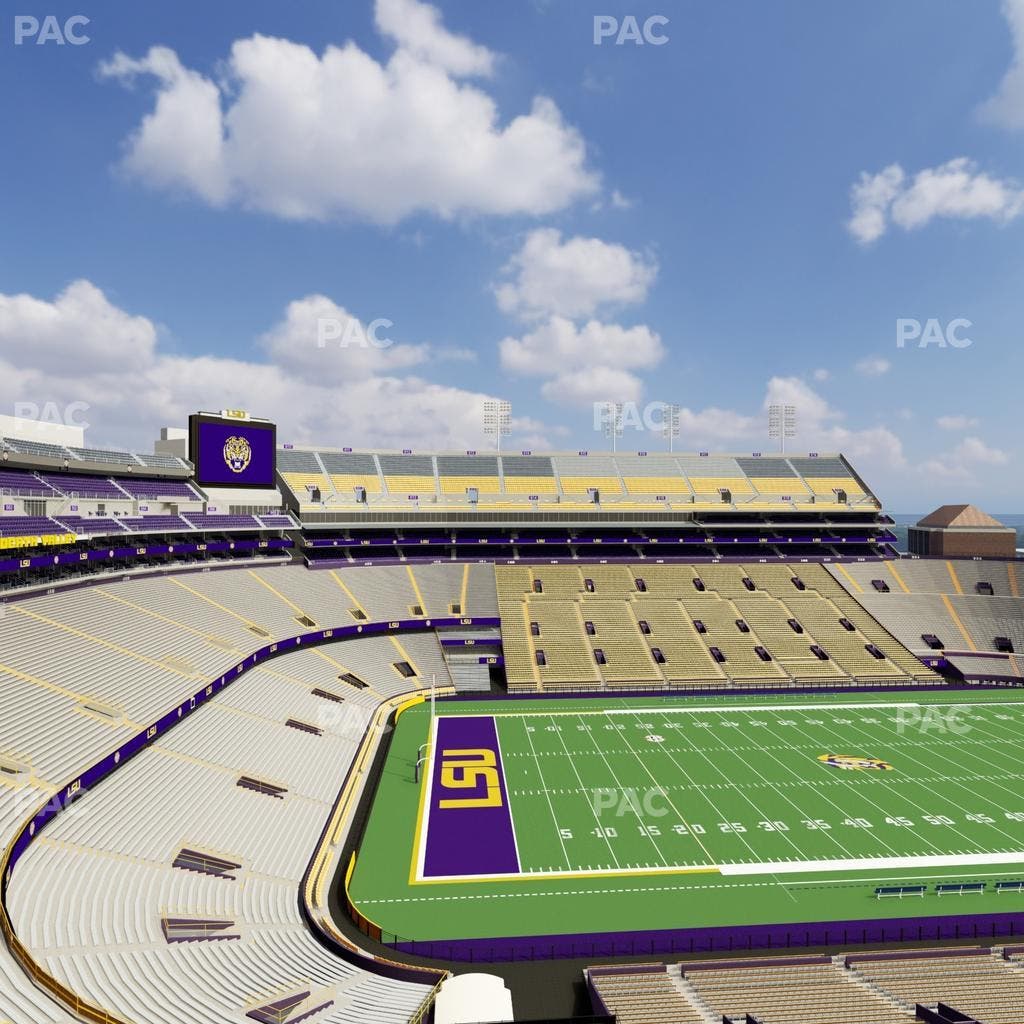 Tiger Stadium - Section 540 Seat View