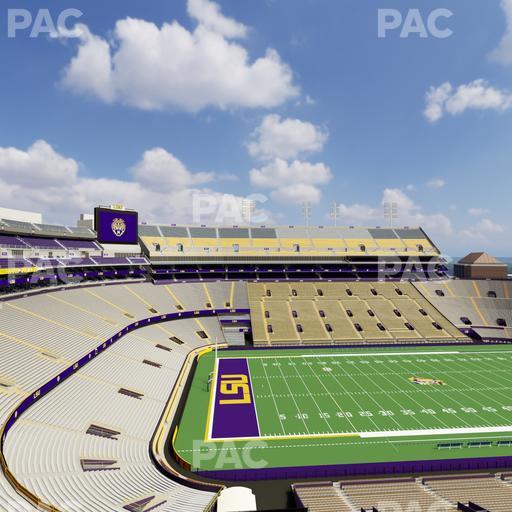 Tiger Stadium - Section 540 Seat View