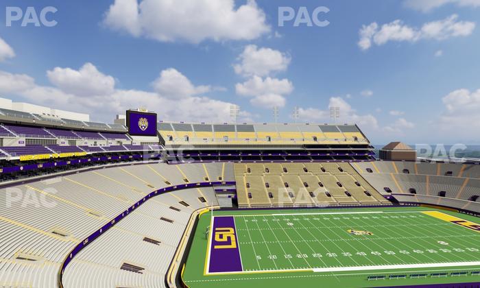 Tiger Stadium - Section 540 Seat View