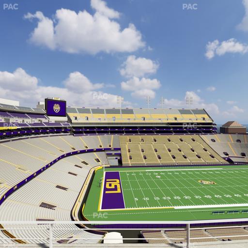 Tiger Stadium - Section 540 Seat View