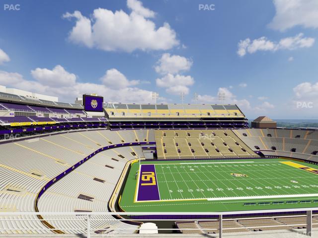 Tiger Stadium - Section 540 Seat View