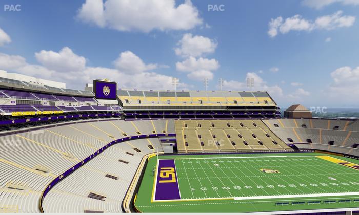Tiger Stadium - Section 540 Seat View