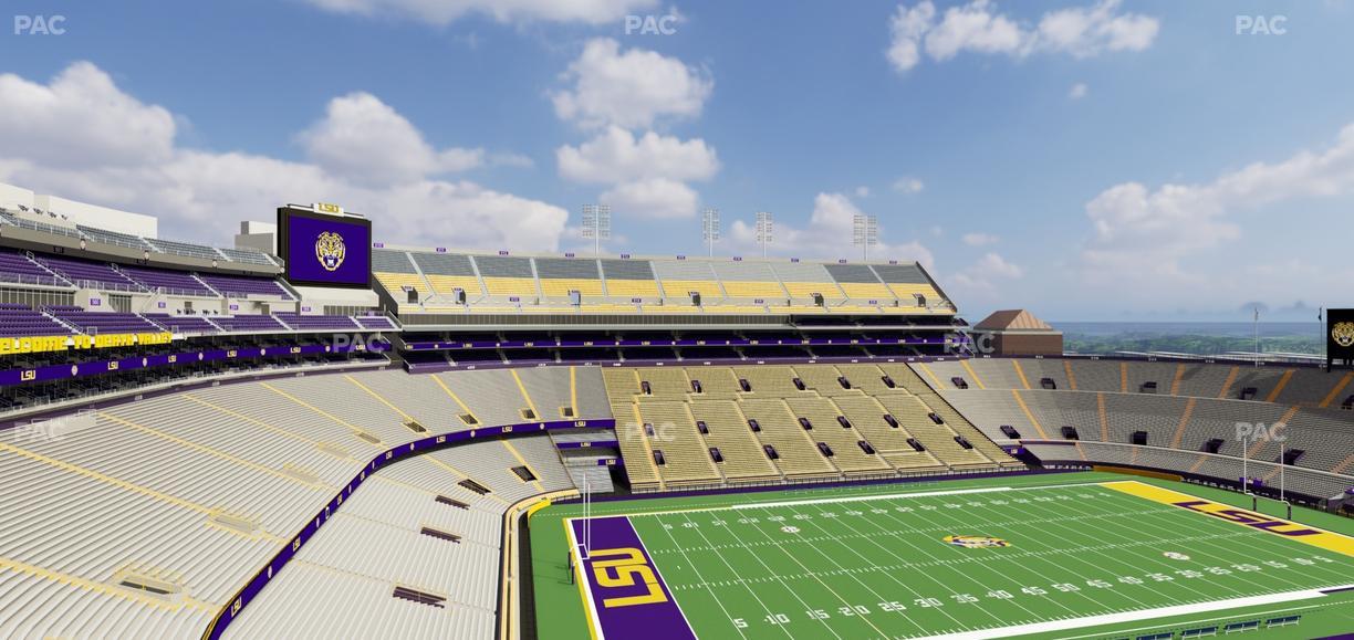 Tiger Stadium - Section 541 Seat View