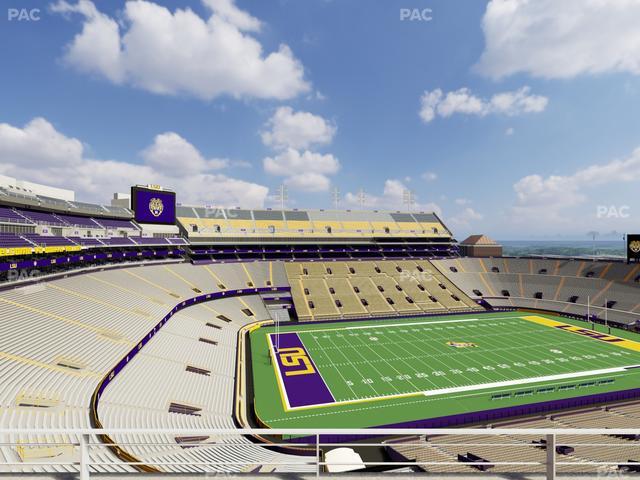 Tiger Stadium - Section 541 Seat View