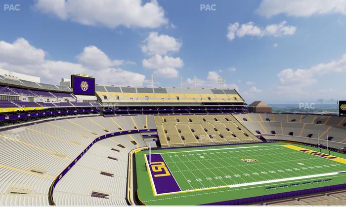 Tiger Stadium - Section 541 Seat View