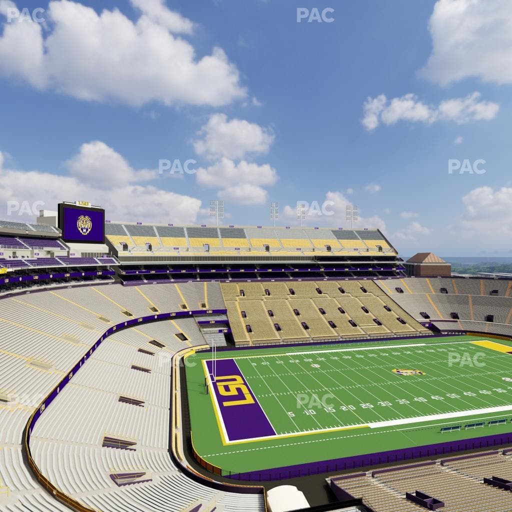 Tiger Stadium - Section 541 Seat View