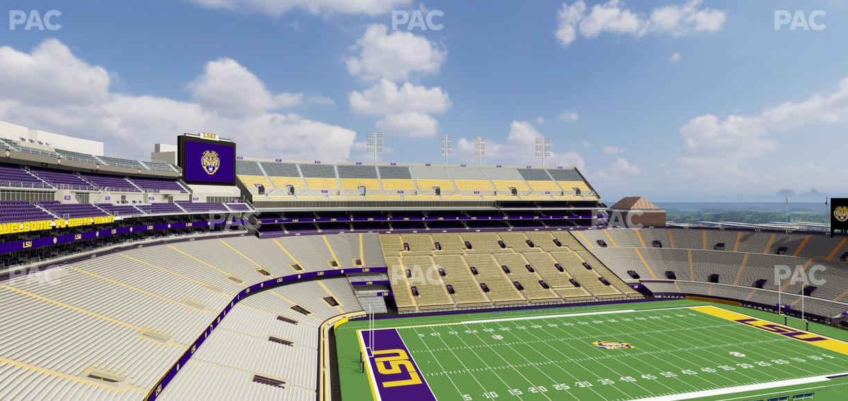 Tiger Stadium - Section 541 Seat View