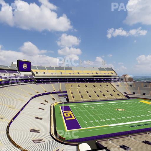 Tiger Stadium - Section 541 Seat View