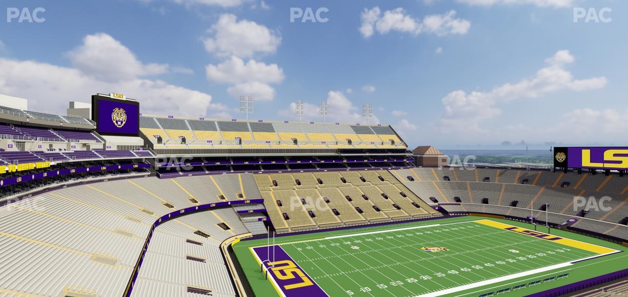 Tiger Stadium - Section 542 Seat View