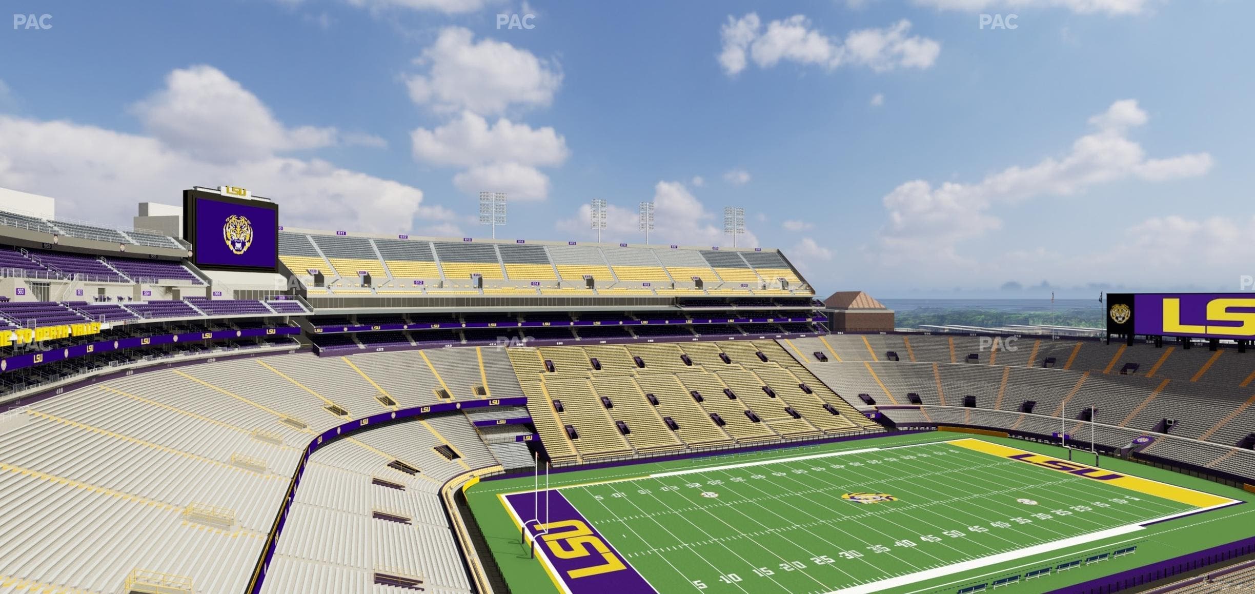 Tiger Stadium - Section 542 Seat View