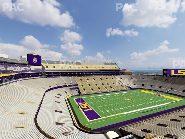 Tiger Stadium - Section 542 Seat View