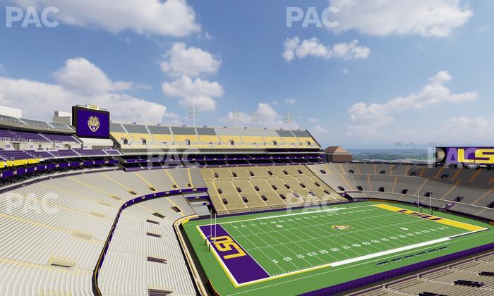 Tiger Stadium - Section 542 Seat View