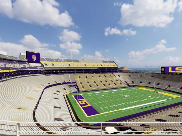 Tiger Stadium - Section 542 Seat View