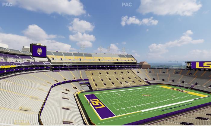 Tiger Stadium - Section 542 Seat View