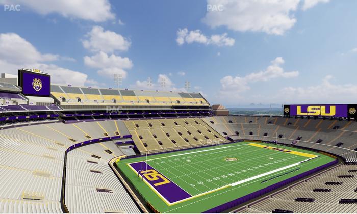 Tiger Stadium - Section 543 Seat View