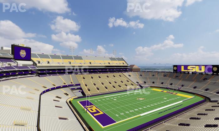Tiger Stadium - Section 543 Seat View