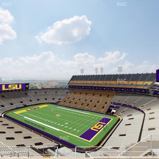 Tiger Stadium - Section 610 Seat View