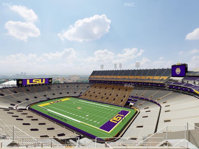 Tiger Stadium - Section 610 Seat View