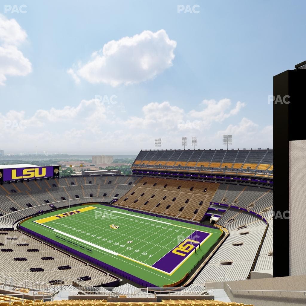 Tiger Stadium - Section 610 Seat View