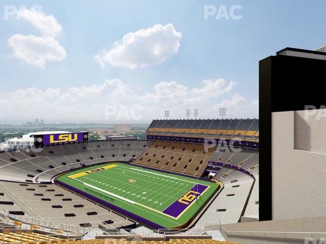 Tiger Stadium - Section 610 Seat View