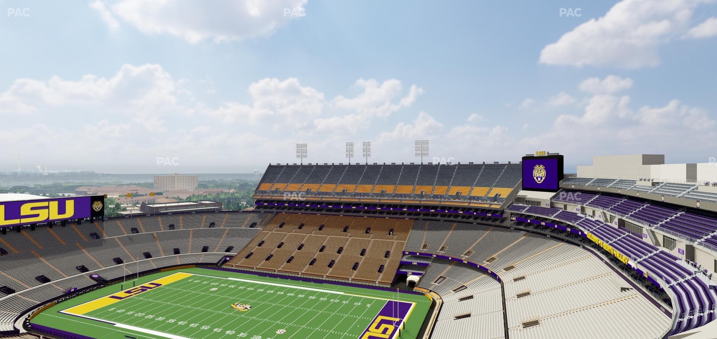 Tiger Stadium - Section 611 Seat View