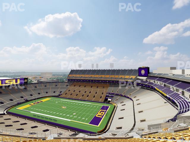 Tiger Stadium - Section 611 Seat View