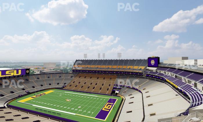Tiger Stadium - Section 611 Seat View