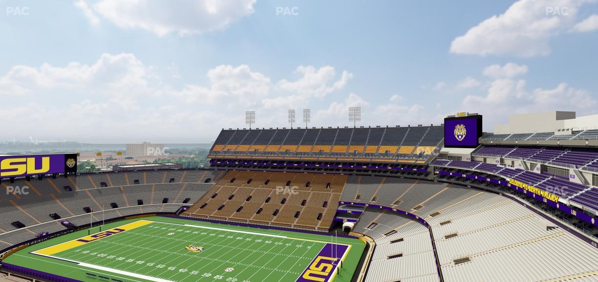 Tiger Stadium - Section 611 Seat View