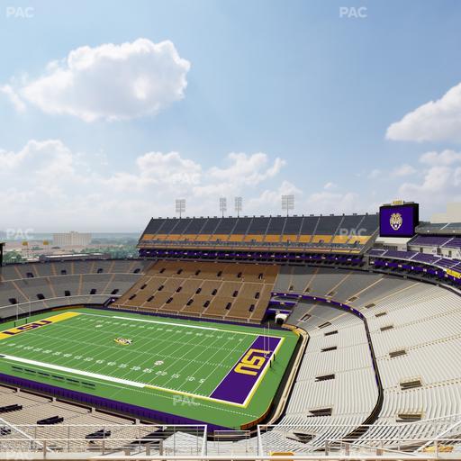 Tiger Stadium - Section 611 Seat View