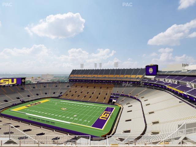 Tiger Stadium - Section 611 Seat View