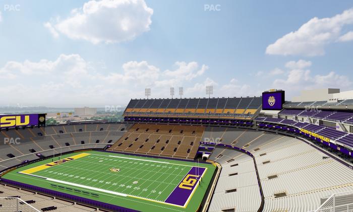 Tiger Stadium - Section 611 Seat View