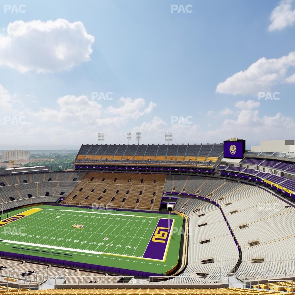 Tiger Stadium - Section 612 Seat View