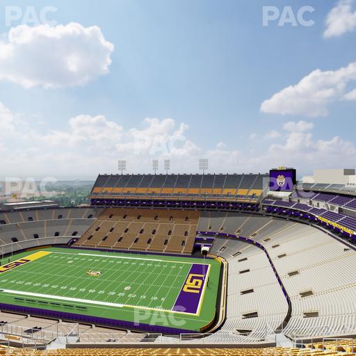 Tiger Stadium - Section 612 Seat View
