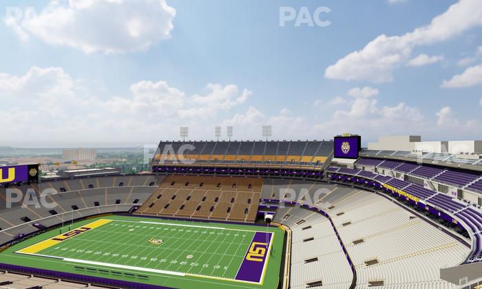 Tiger Stadium - Section 612 Seat View
