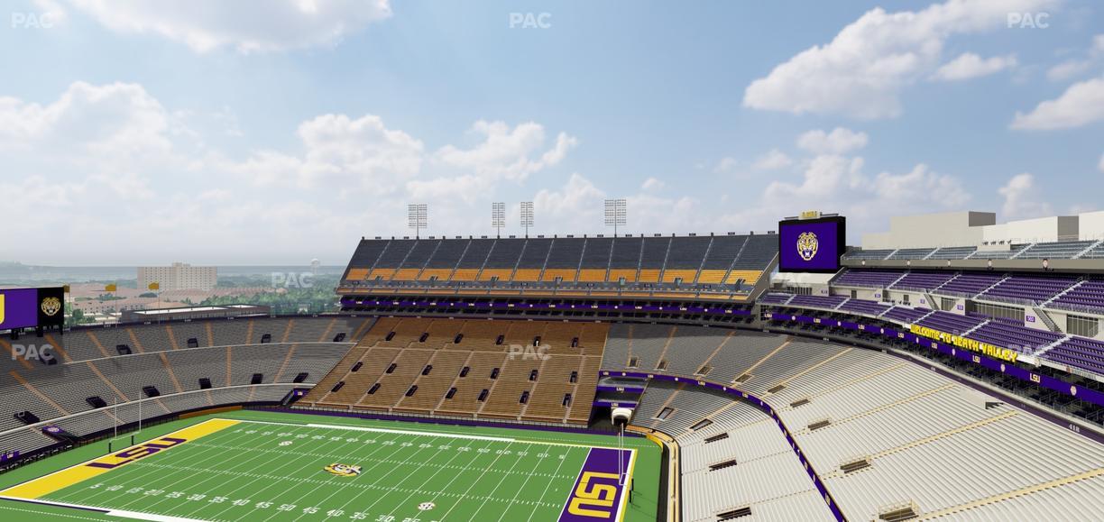 Tiger Stadium - Section 612 Seat View