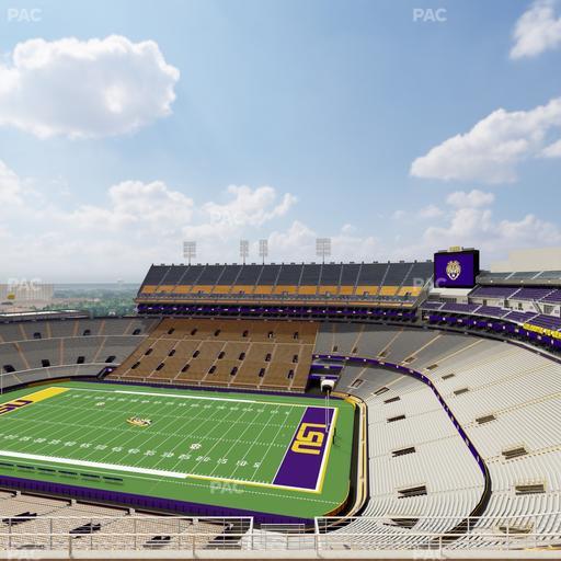 Tiger Stadium - Section 612 Seat View
