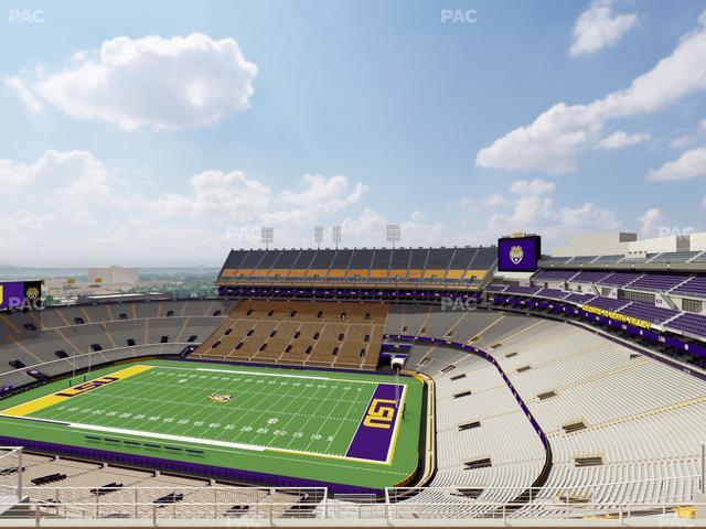 Tiger Stadium - Section 612 Seat View