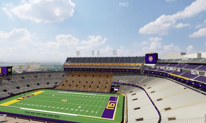 Tiger Stadium - Section 612 Seat View