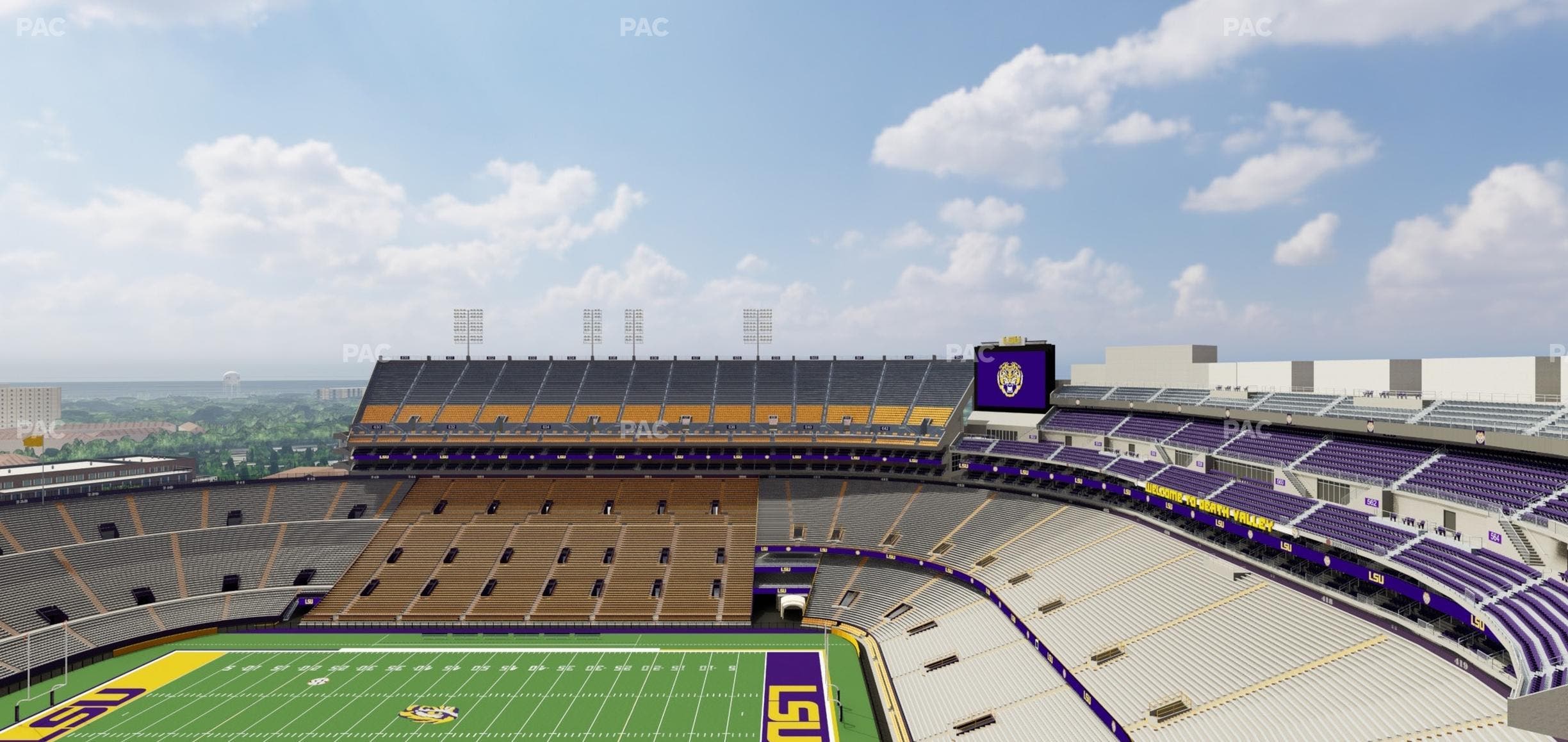 Tiger Stadium - Section 613 Seat View